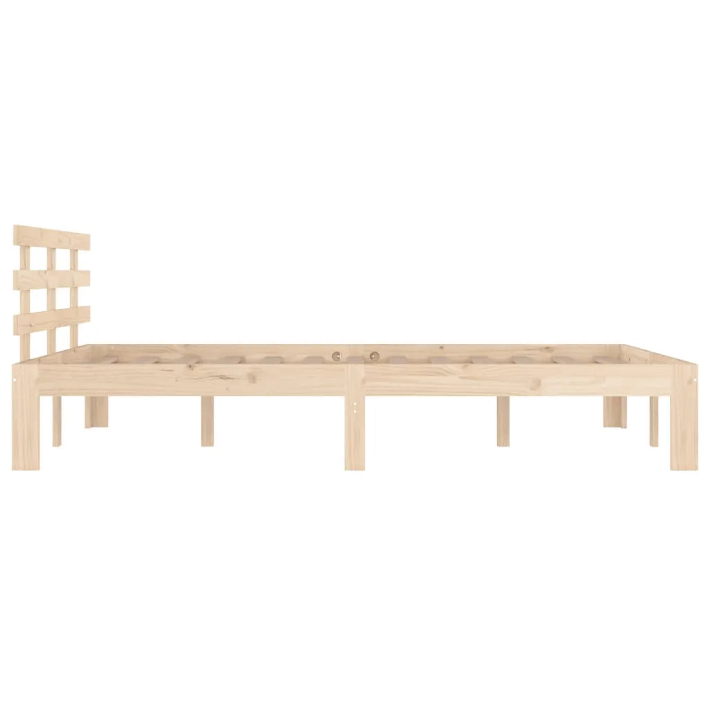 Giroletto-Struttura Letto in Legno Massello 180x200 cm Super King 772756
