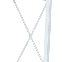 Fresno - libreria in legno e metallo a 4 ripiani 60x32x148 cm