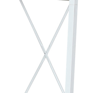 Fresno - libreria in legno e metallo a 4 ripiani 60x32x148 cm