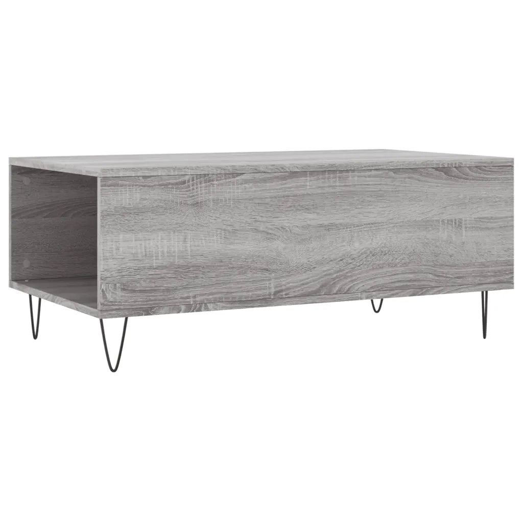 Tavolino salotto | Tavolino da caff¨¨ | Tavolino da Soggiorno Grigio Sonoma 90x50x36,5 cm Legno Multistrato