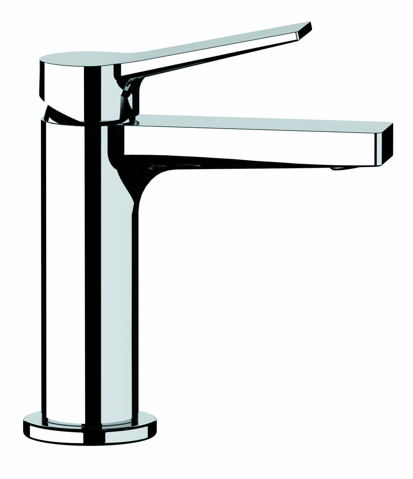 Miscelatore serie Slash & Dot lavabo senza scarico e senza foro sul corpo