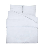 Set Copripiumino Bianco 155x220 cm in Cotone CFW1411323