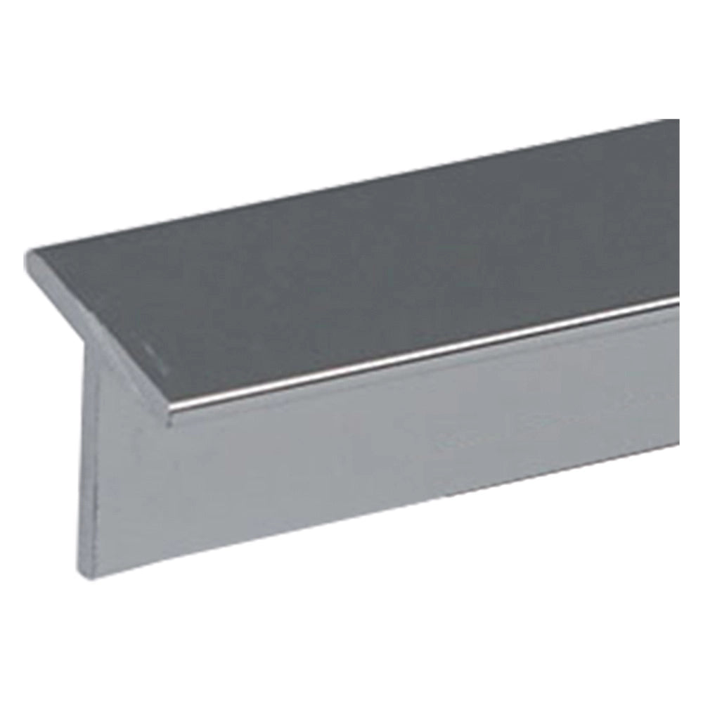 PROFILO PER FAI DA TE A 'T' mm 15 x 15 x 1,5 mt 1 arg.brillante- 10 pezzi  - UNIKO