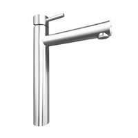 Miscelatore lavabo alto in acciaio spazzolato - Serie Antea