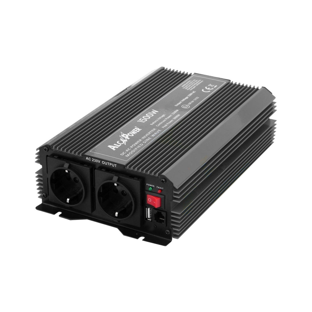 IRS1500-24 INVERTER Alca Power SOFT START 1500W Input 24V DC Output 220V AC