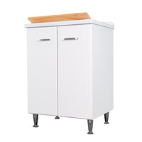 Lavatoio 60x50 bianco doppia anta