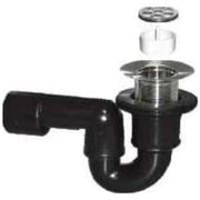 Sifone doccia orientabile griglia 80 uscita 40/50 con piletta ottone b08
