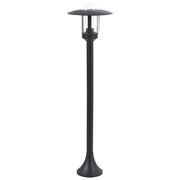 Lampione in alluminio nero 98 cm Lampada da sentiero Illuminazione da giardino per esterni Design moderno