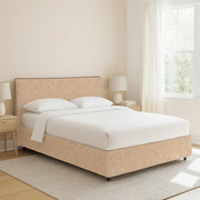 Oldham, Letto Piazza e Mezza Sfoderabile Made in Italy, Beige