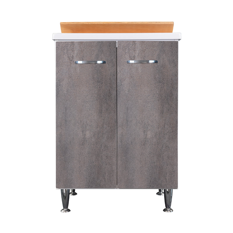 Lavatoio 60x50 corten grigio doppia anta