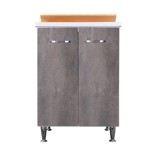 Lavatoio 60x50 corten grigio doppia anta