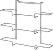 Contenitore di carta metallico argento 36 x 9 x 30 cm - Accessorio da cucina pratico