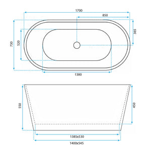 Vascha Bagno Rea Milano 170