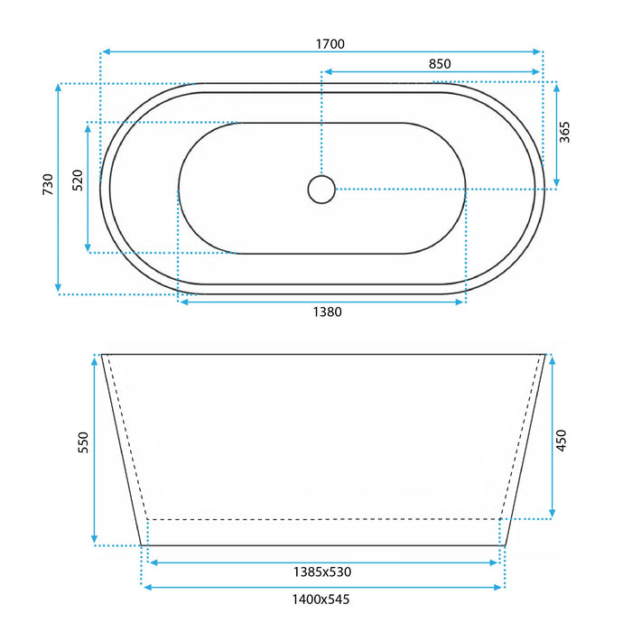Vascha Bagno Rea Milano 170