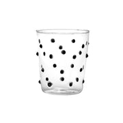 Bicchiere Zafferano Party Tumbler Nero 45 Cl Set 6 pezzi In Vetro