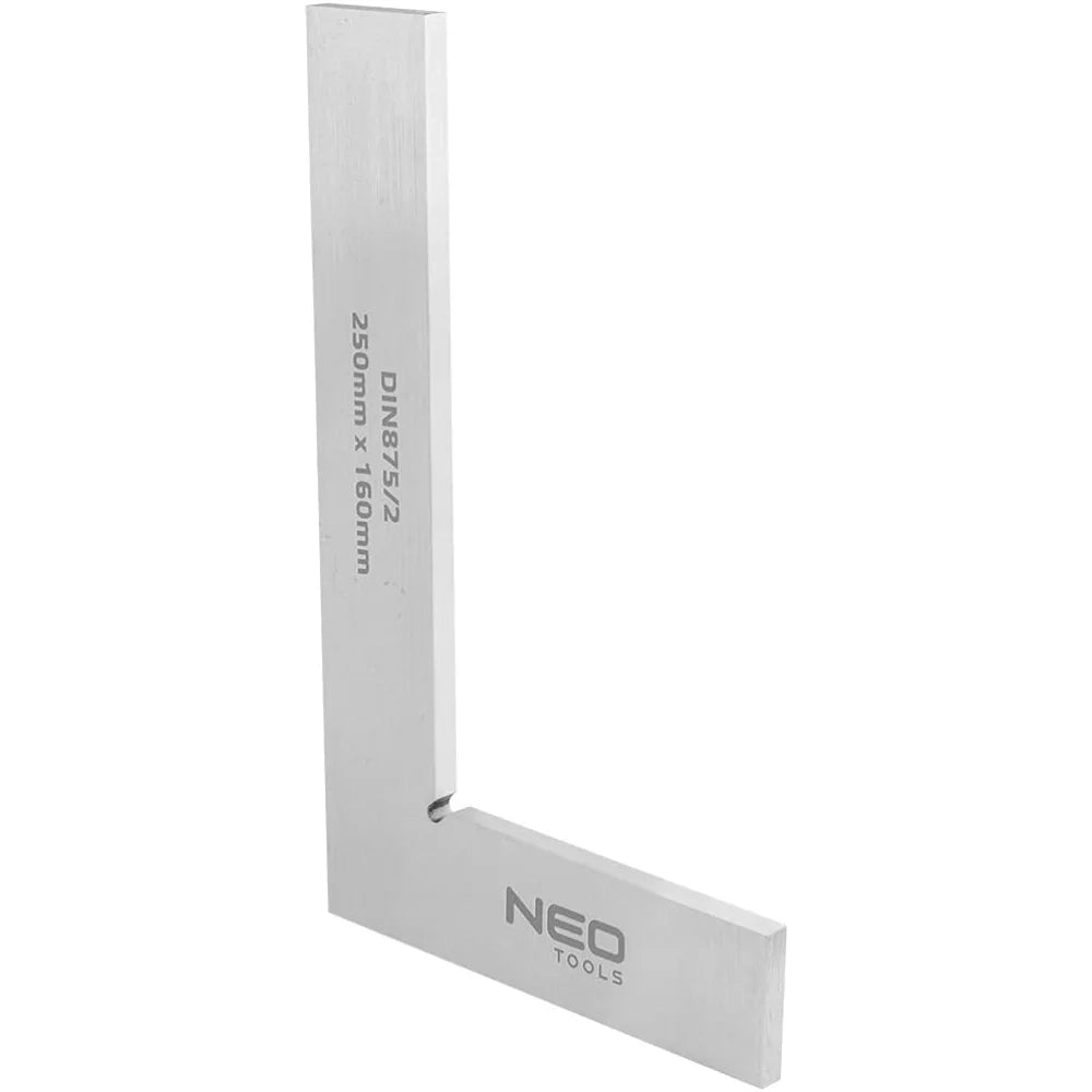 Topex 72-024 squadra di precisio ione, din875 2, 250x160 mm