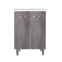 Base 60x50 ante corten grigio