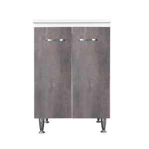 Base 60x50 ante corten grigio