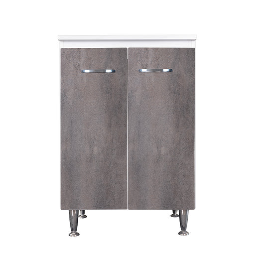 Base 60x50 ante corten grigio