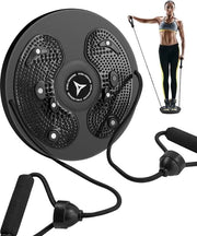 Balanciere con disco per schiena, gambe, glutei, fianchi - maniglie - trainer per equilibrio da casa
