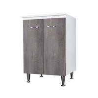 Base 60x50 ante corten grigio