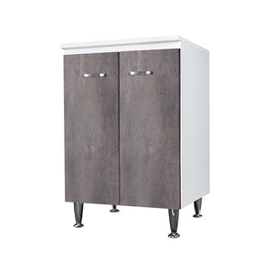 Base 60x50 ante corten grigio