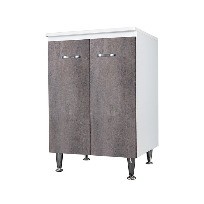 Base 60x50 ante corten grigio