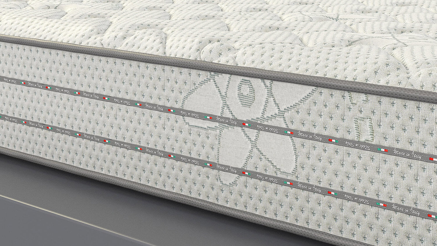 Materasso Singolo in Memory 80x190 cm H24 Valiani Christal