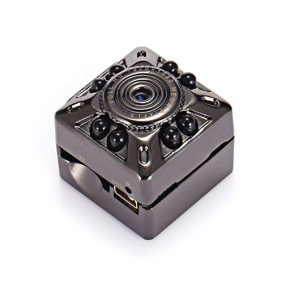 Trade Shop - Mini Dv Telecamera Spy Cam Videocamera Infrarossi Sq10 Full Hd 1920x1080 360° -
