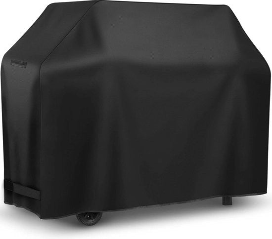Copri barbecue a gas da 147 cm x 61 cm x 122 cm - impermeabile - resistente all'usura - tessuto 600D Oxford - resistente alle scuffie - nero