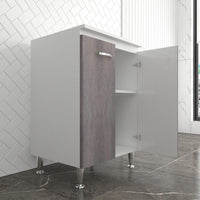 Base 60x50 ante corten grigio