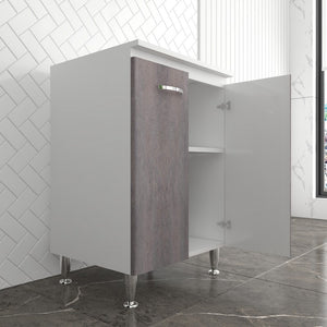 Base 60x50 ante corten grigio