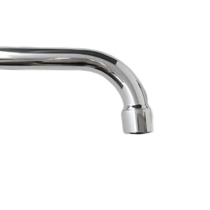 Canna becco universale per rubinetto lavello, lunga 18 cm