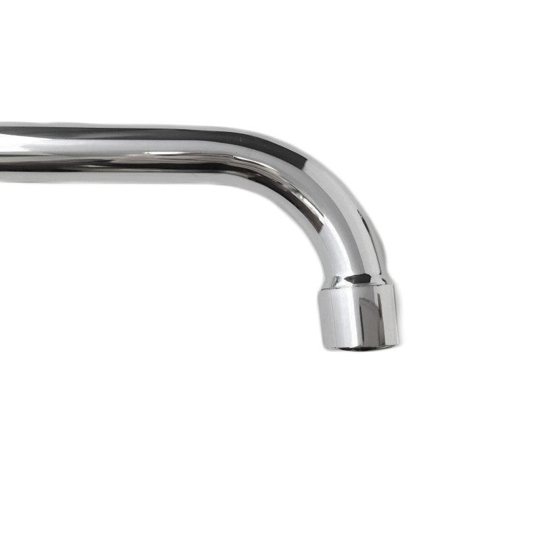 Canna becco universale per rubinetto lavello, lunga 18 cm