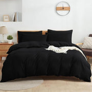 Dekbedovertrek 100% katoen 220x240 cm - ademend - set di coperte con 2 cuscini 80x80 cm - chiusura a rittensluiting