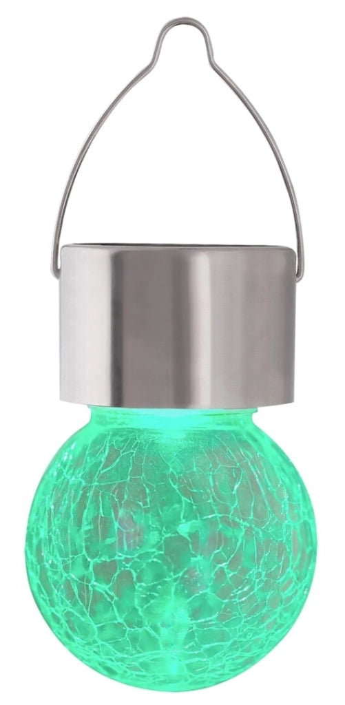 Lampada solare LED RGB Yola cromo satinato Rabalux