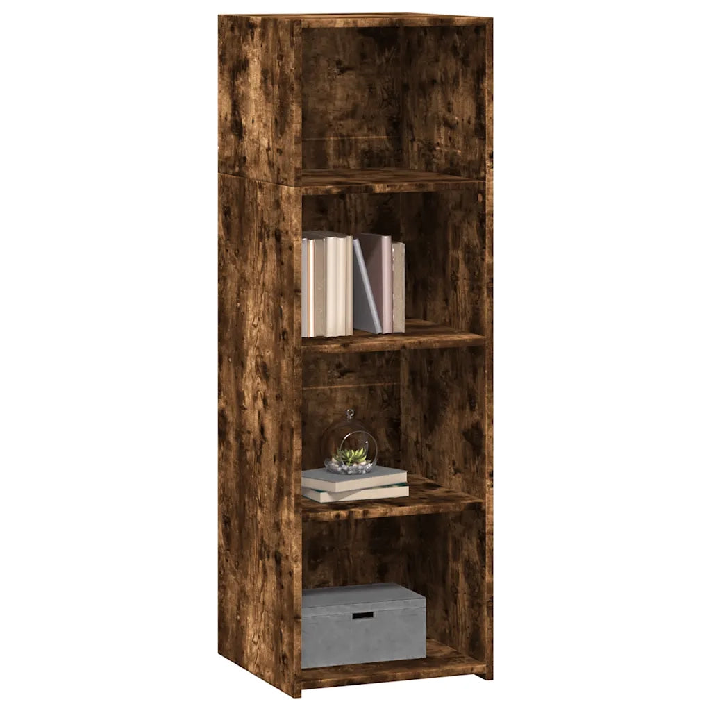 Credenza-Buffet-Armadio da cucina Rovere Fumo 40x41x124cm in Legno Multistrato