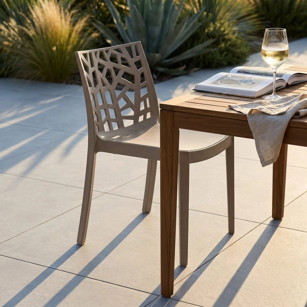 Sedia da Giardino in Polipropilene cm 55x47x82 - MATRIX
