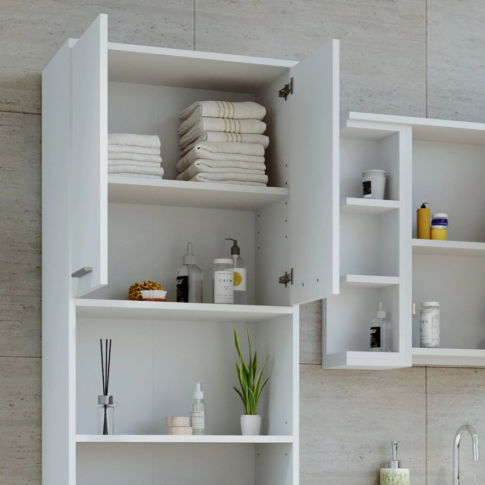Vicco Mobile bagno alto Bianco 56.1 x 190 cm Mobile da bagno