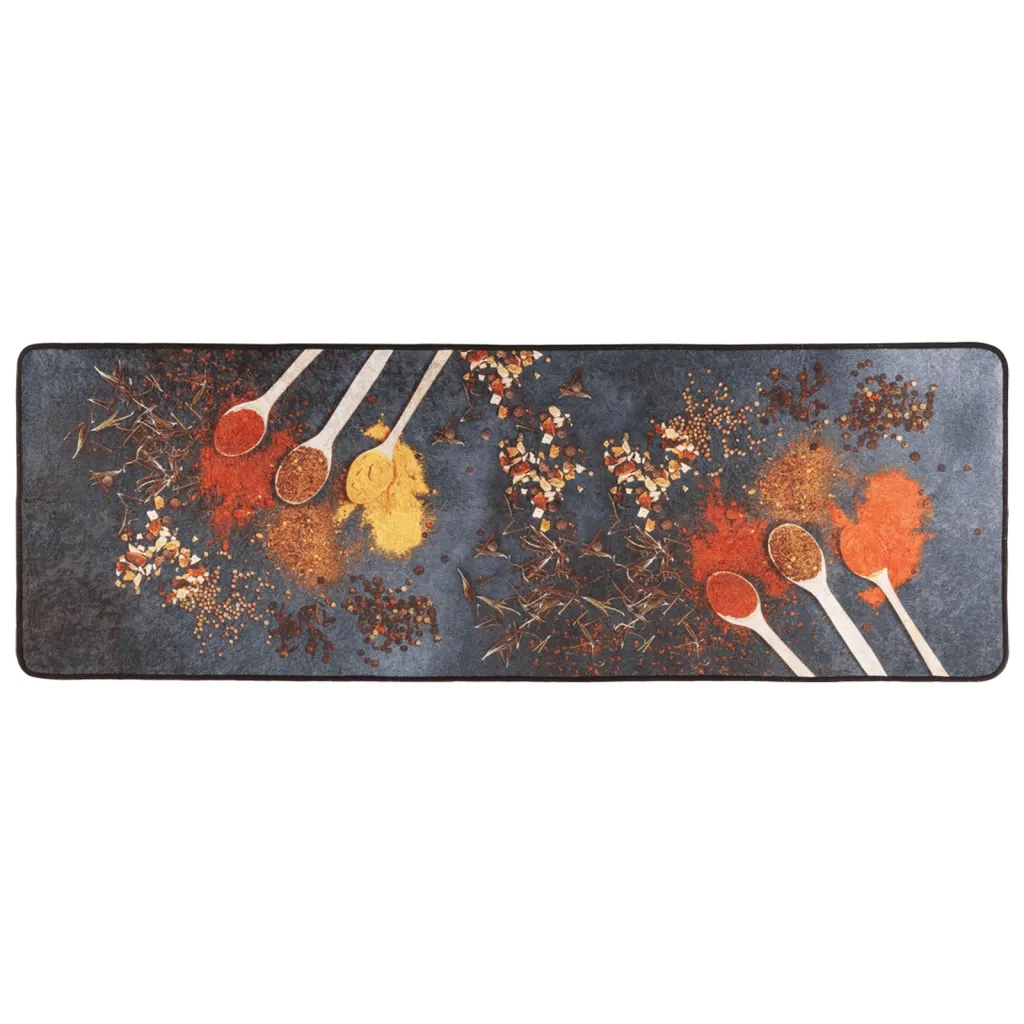 Tappeto da Cucina Multicolore 60x180 cm Lavabile 136625
