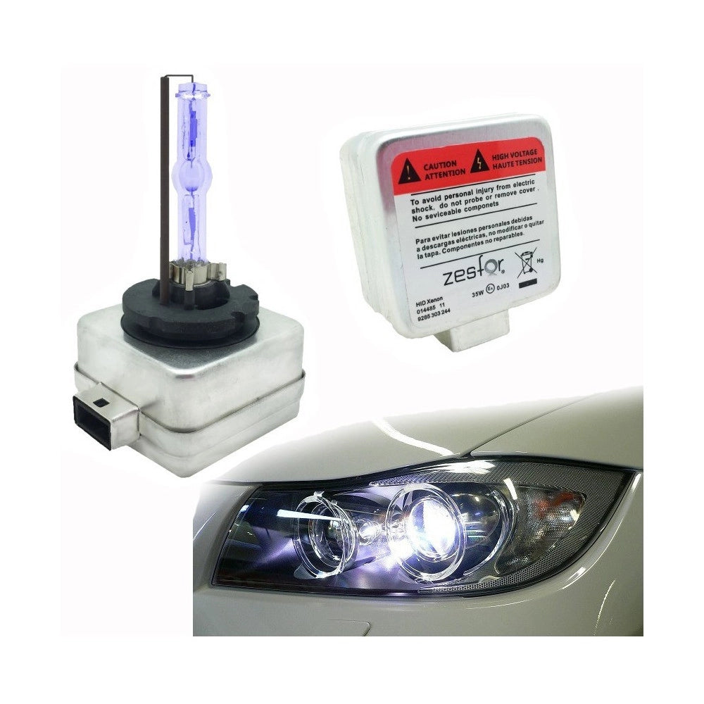 Trade Shop - Coppia Lampade Lampadine D1s / D1c Xenon 35w 6000k Bulb Per Auto Antiurto -