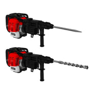 Martello Trapano Pneumatico a Benzina 2 Tempi 1KW Kit di Strumenti