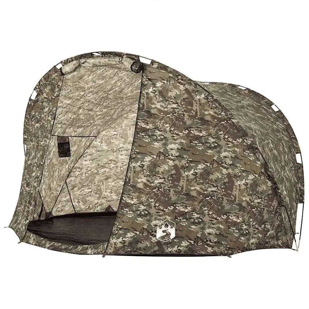 Tenda da Pesca per 5 Persone-Tenda da campeggio Mimetica Impermeabile 311515
