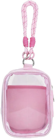 Tas di trasporto per bambole in PVC - Oxford tessuto - Dimensioni 15,5 x 10,5 x 6,5 cm - Tas di trasporto per bambole portatile con manico a mano - Ideale per bambole di peluche - Con cinturino di trasporto - Dimensioni 15,5 x 10,5 x 6,5 cm