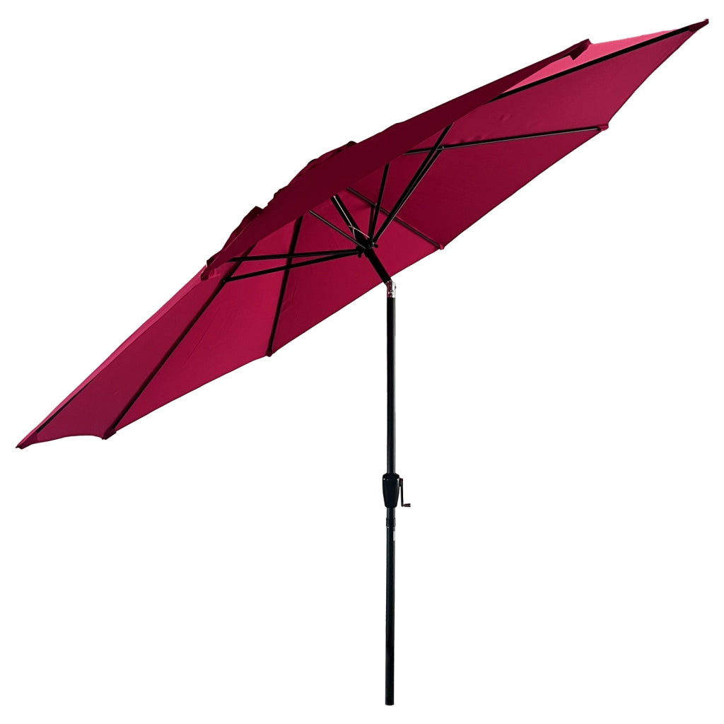 HAPUNAOmbrello diritto rotondo 3,30m diametro fucsia