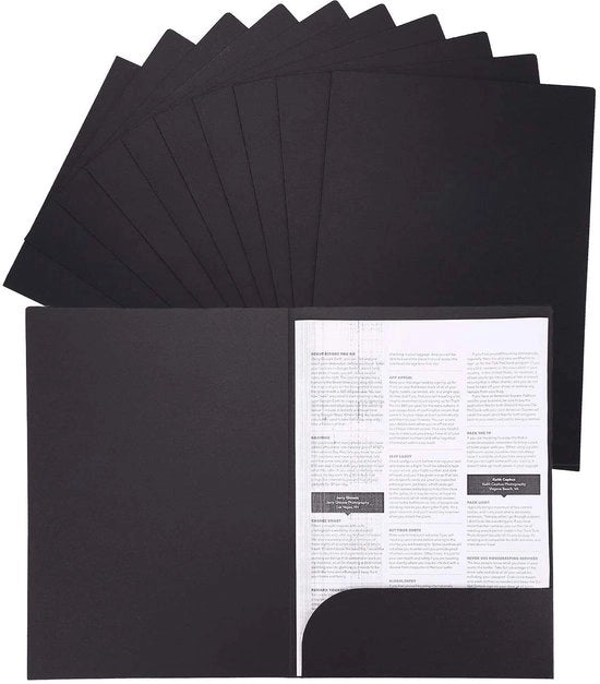 Pacchetto di 10 cartelle documentarie in carta Kraft, set di cartelle A4, dossier di cartone riciclato, cartelle di archiviazione DIN A4, cartelle per candidature, cartelle di presentazione, cartelle A4 POP per scuola, università, progetto, azienda