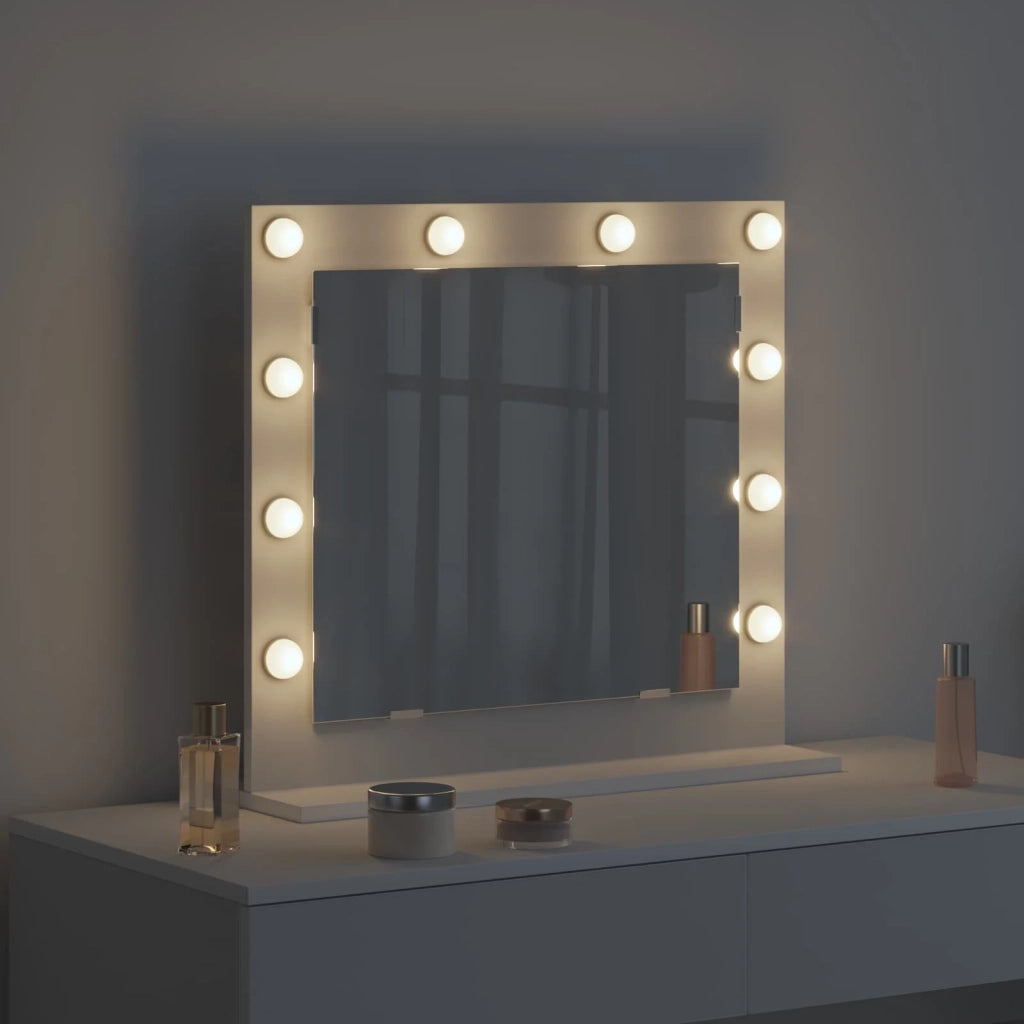 Specchio da Vanit¨¤-Specchio da Trucco Bianco 60 x 55 x 18 cm