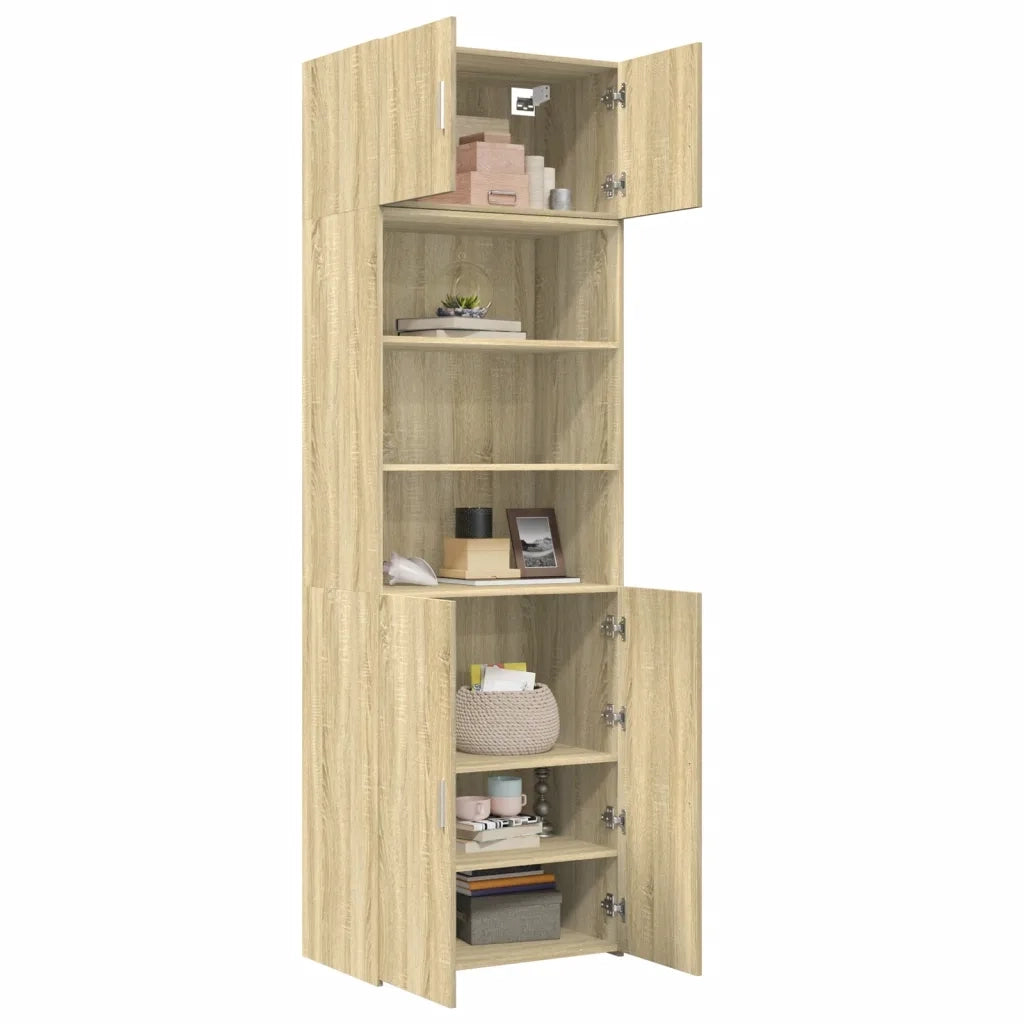 Armadietto Rovere Sonoma 70x42,5x225 cm in Truciolato CFW7379393