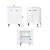 Base 60x50 ante corten grigio