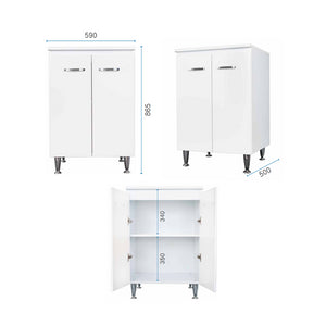 Base 60x50 ante corten grigio